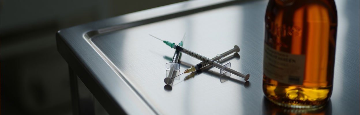 Уколы и алкоголь
